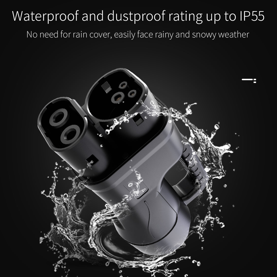 RIYS GBT TO CCS2 Adaptor DC 400A Max for EV Cars