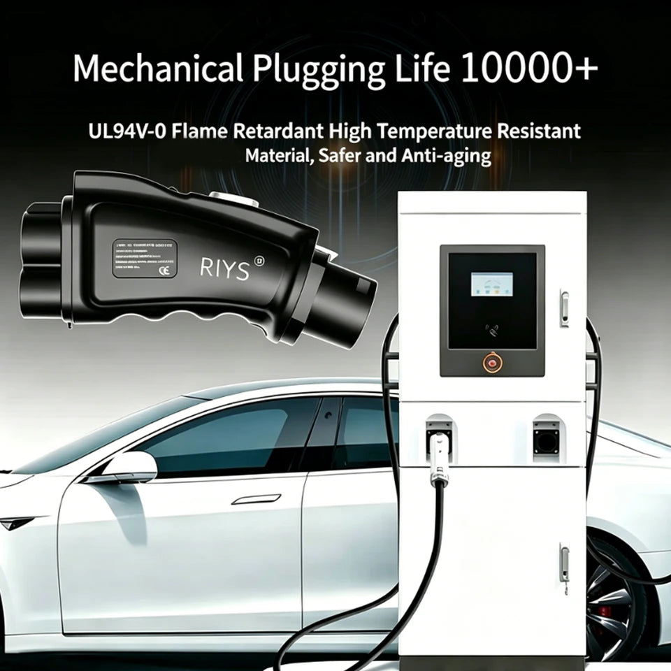RIYS CCS1‑CHAdeMO DC Adapter 250KW Combo1 for Japanese Electric Vehicle