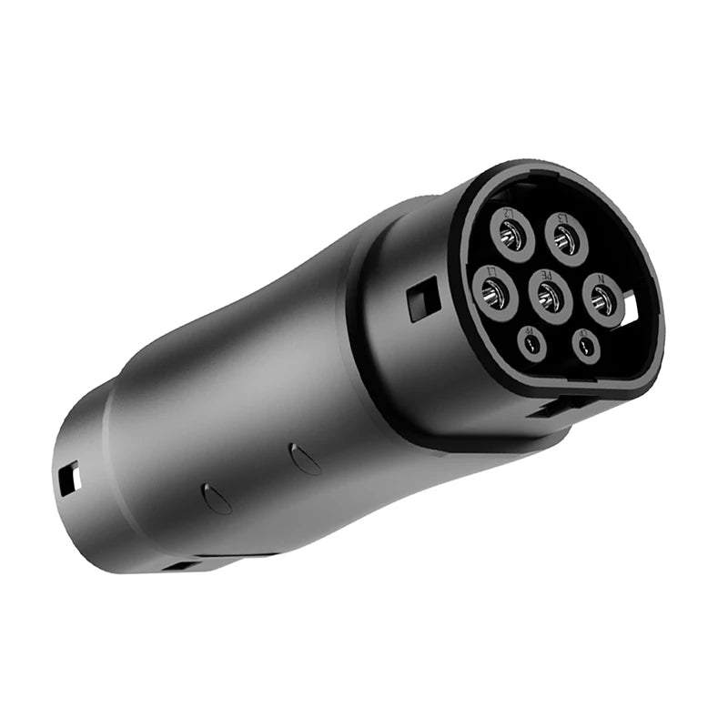 RIYS GBT to Type 2 EV Charger Converter Adapter 16A 32A for EVSE Charging GB To IEC 62196 Type2 Standard EV Charger Adaptor
