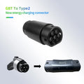 RIYS GBT to Type 2 EV Charger Converter Adapter 16A 32A for EVSE Charging GB To IEC 62196 Type2 Standard EV Charger Adaptor