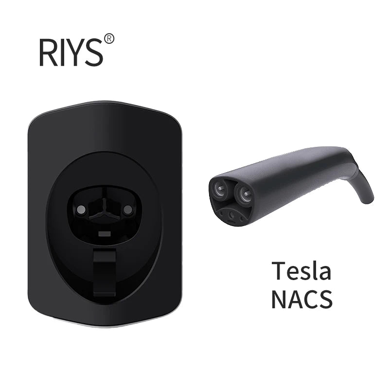 Type 2 EV Charger Holder, Stylish, IEC62196-2, Charging Cable Organizer, Plug Holder, Slim Wallbox, EV Charger, Supports Type 2