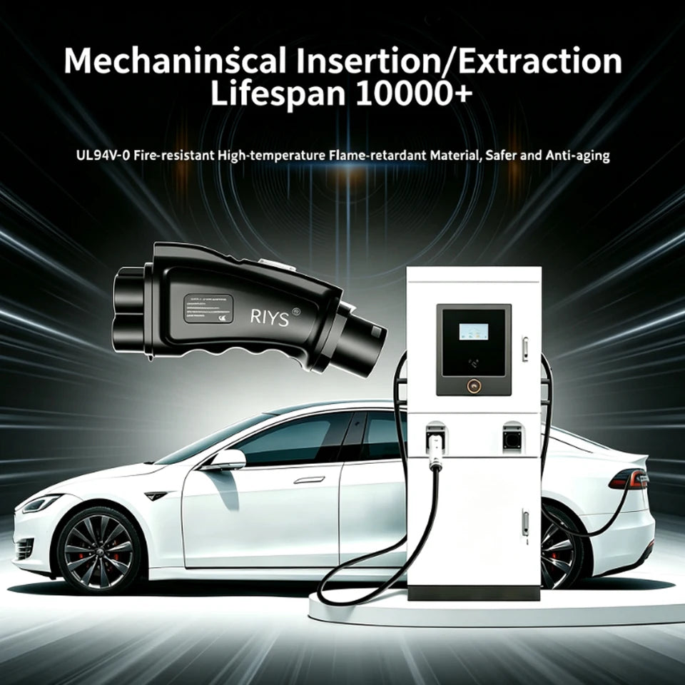 RIYS CCS1‑GB/T DC Adapter for BYD & Geely Chinese EV Cars