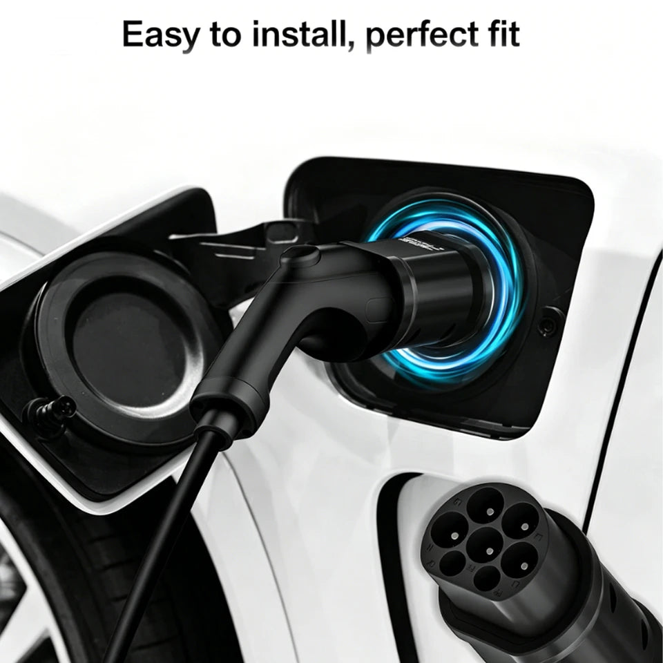 TYPE2-GBT Electric Vehicle Charging Adapter For Tesla Accessories Type2 to GB/T EV Charging Converter For Chinese Standard Cars