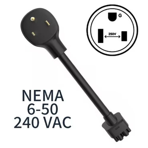 Pour TS-NACS 3 Broches Bleu CEE Adaptateur Pour Placements Modèle S,3,X,Y Isabel 2 EV Chargeur Extension Connecteur 240V Sortie